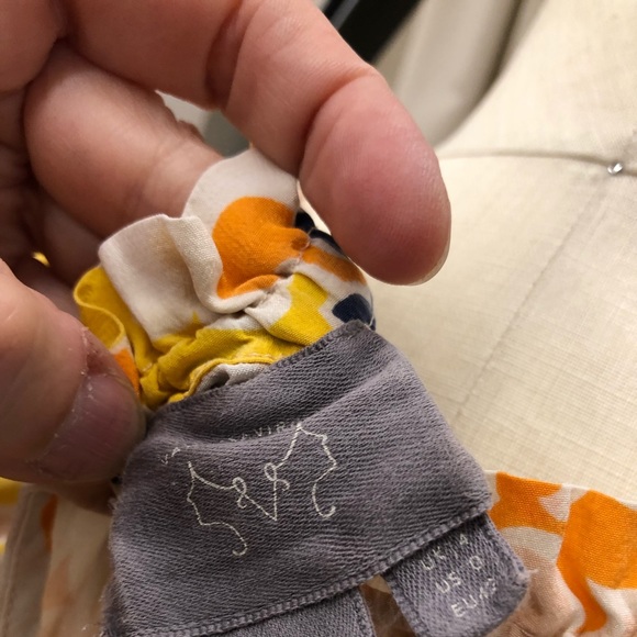 Printed silk dress - Picture 5 of 5